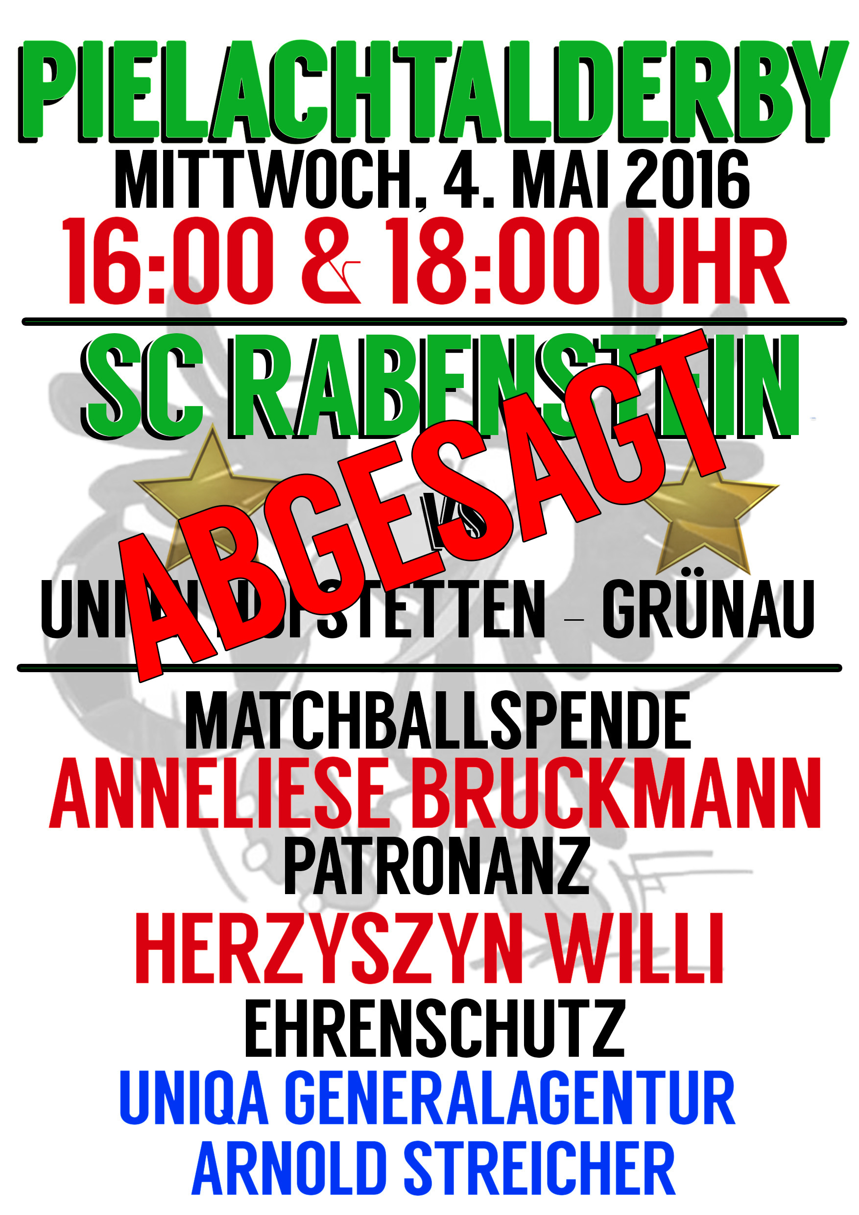 Spielankündigung UHG ABGESAGT2